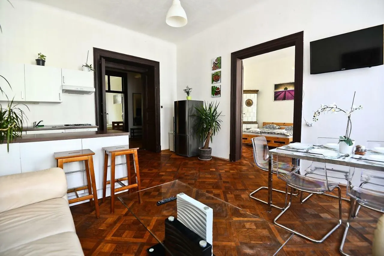 Spacious Cozy Apartments In Centre 프라하 0*,